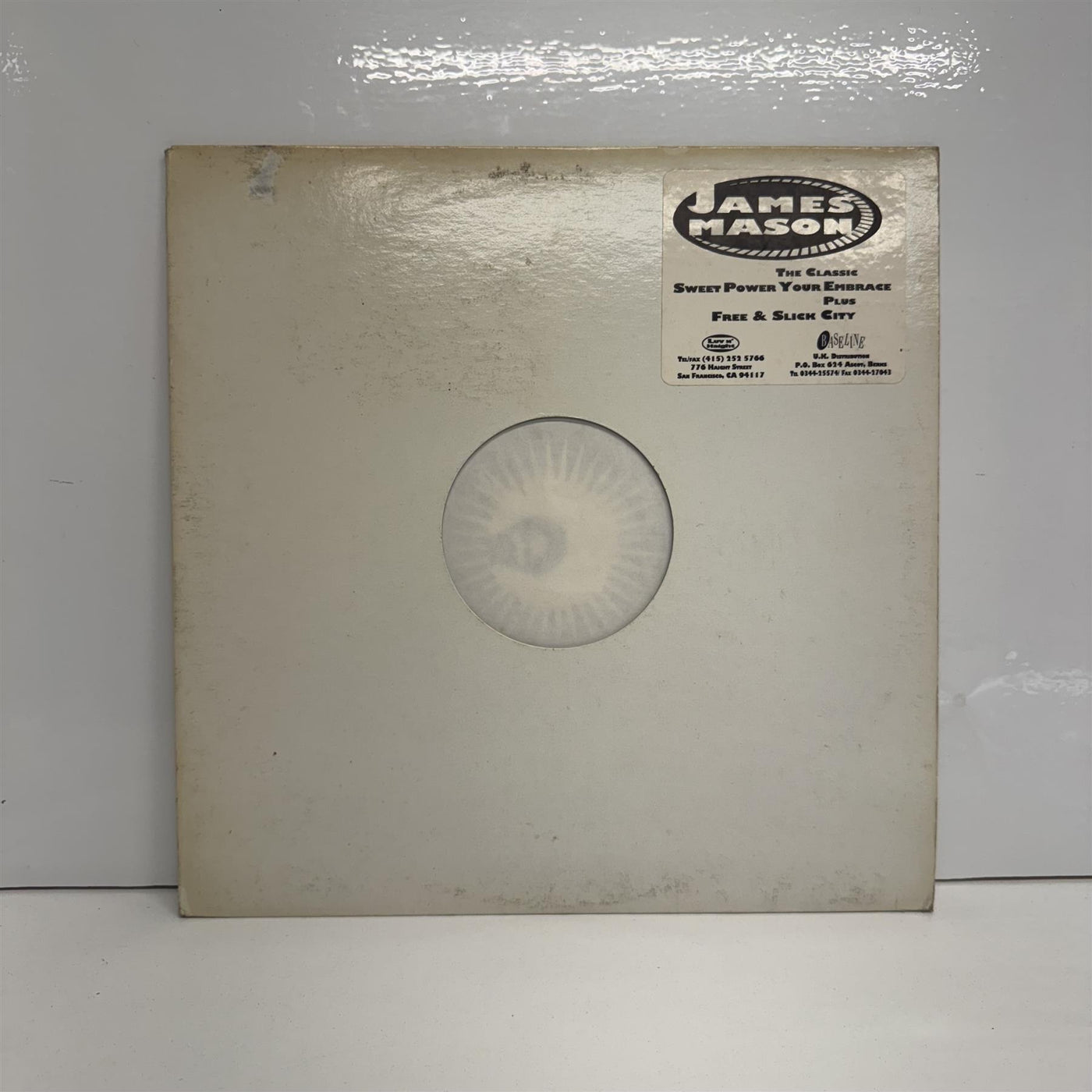 James Mason - Sweet Power Your Embrace 12" Vinyl Single