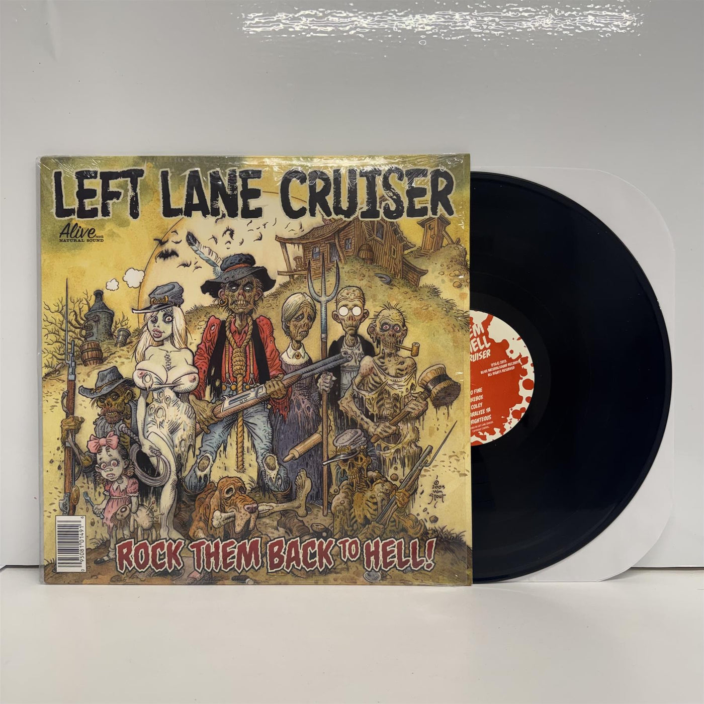 Left Lane Cruiser - Rock Them Back To Hell Vinyl LP