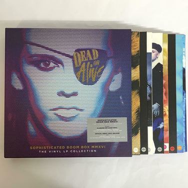 Dead Or Alive - Sophisticated Boom Box MMXVI 10x Clear Vinyl LPs