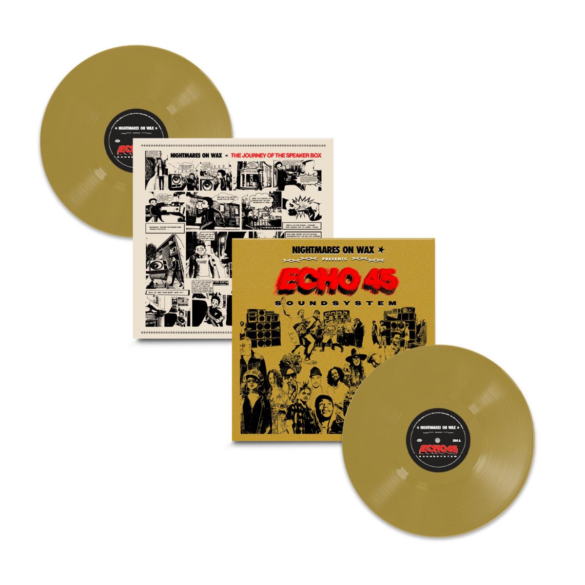 Nightmares On Wax - Echo45 Sound System 2x Gold Vinyl LP
