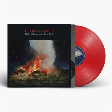 Bobby Gillespie & Jehnny Beth - Utopian Ashes Transparent Red Vinyl LP