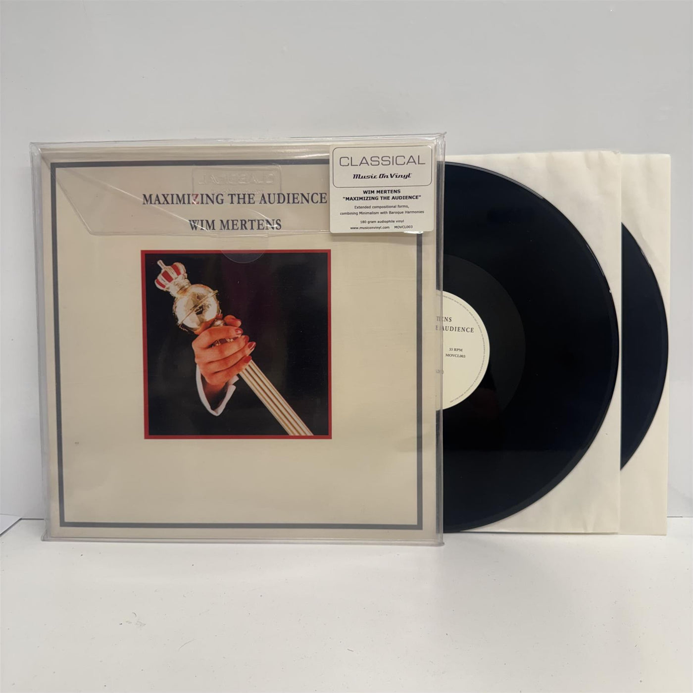 Wim Mertens Performed By Wim Mertens Ensemble - Maximizing The Audience 2x Vinyl LP