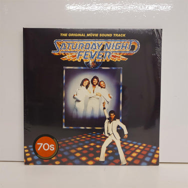 Saturday Night Fever (The Original Movie Sound Track) - V/A 2x Red, Orange & Blue Marbled Vinyl LP Reissue