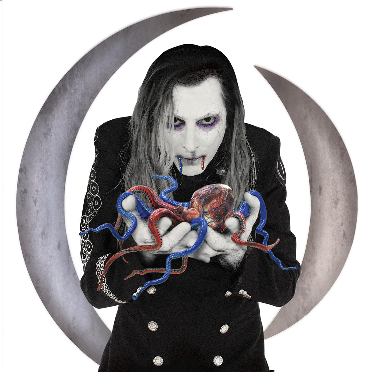 A Perfect Circle - Eat The Elephant 2x White With Red & Blue Splatter Vinyl LP Reissue