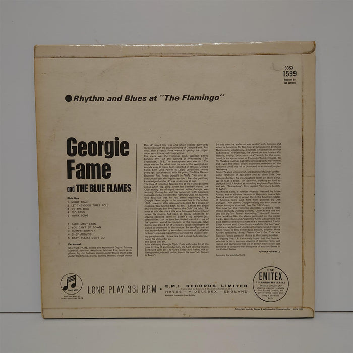Georgie Fame - Rhythm And Blues At The Flamingo Vinyl LP Mono
