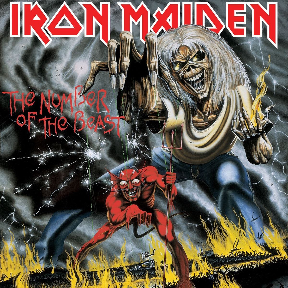 Iron Maiden - The Number Of The Beast Vinyl LP Reissue