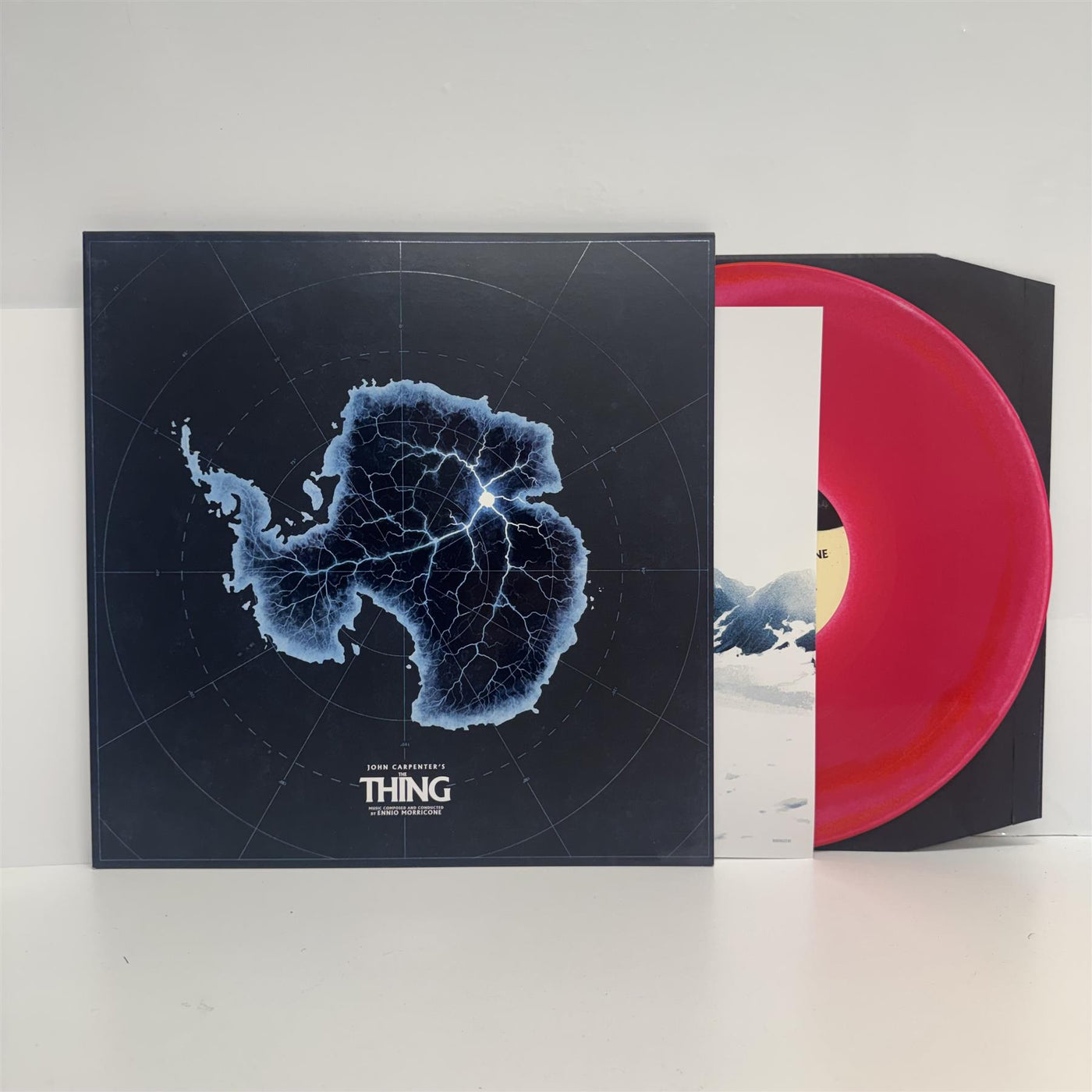 John Carpenter's The Thing - Ennio Morricone Alien Bone & Blood Vinyl LP