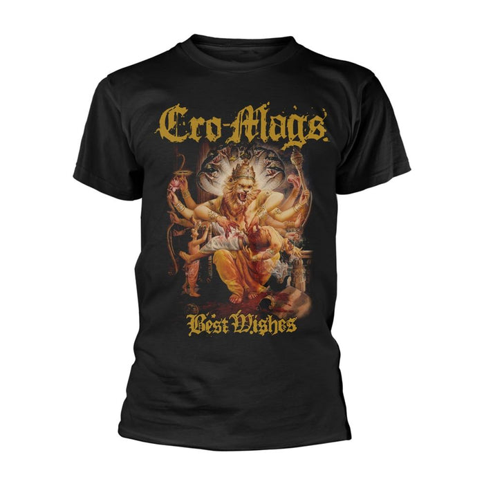 Cro-Mags - Best Wishes - Gold T-Shirt