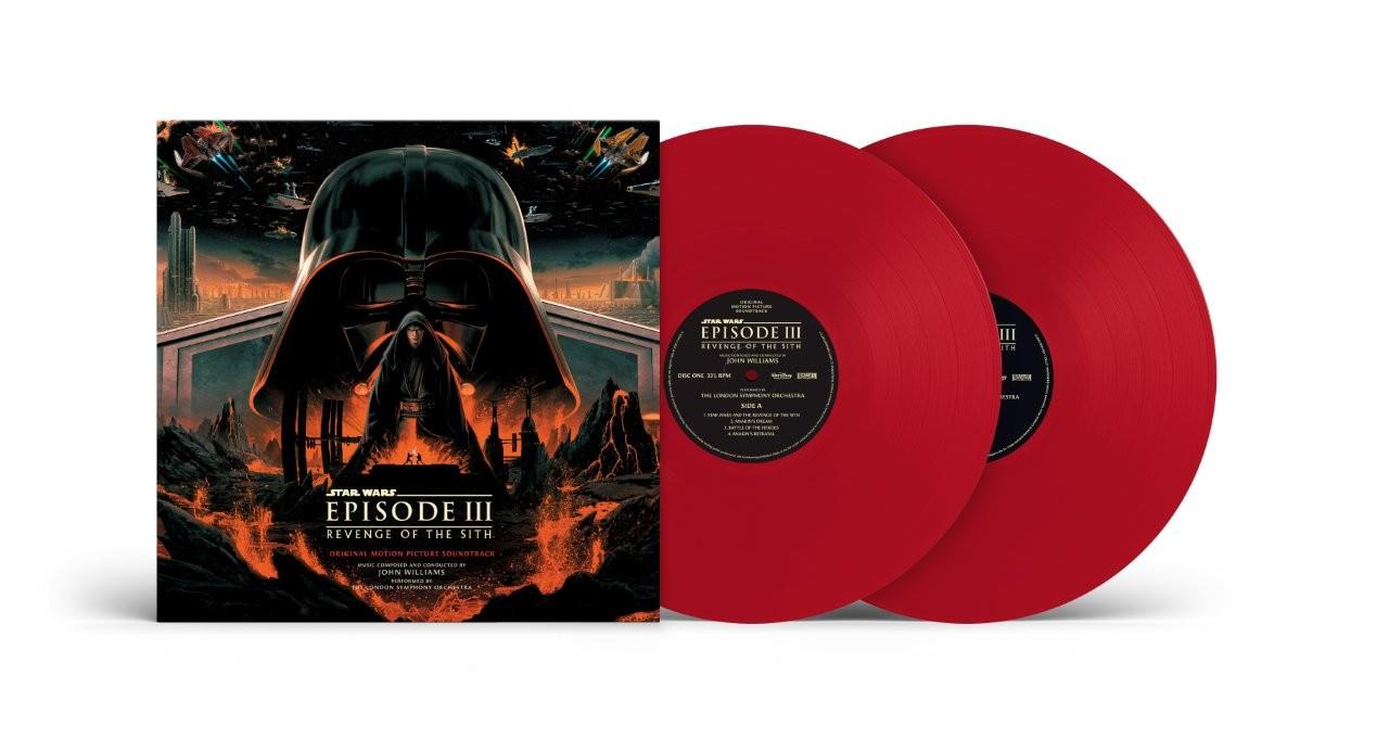 Star Wars: Revenge of the Sith (Original Motion Picture Soundtrack) - John Williams 2x Red Vinyl LP Reissue