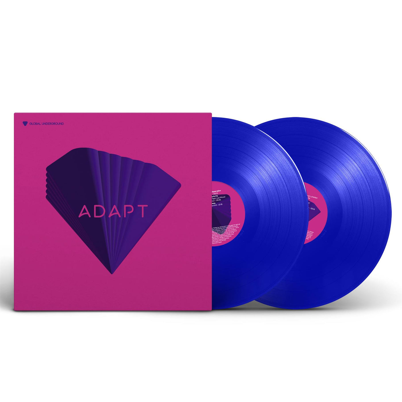 Global Underground: Adapt #6 - V/A 2x Blue Vinyl LP