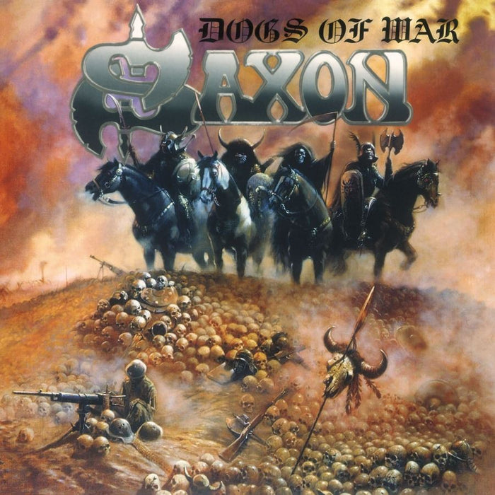 Saxon - Dogs Of War Limited Edition 180G Gold Vinyl LP Reissue