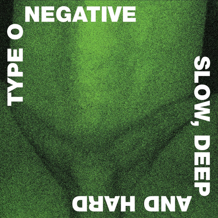 Type O Negative - Slow Deep And Hard Rocktober 2x Green & Black Marbled Vinyl LP