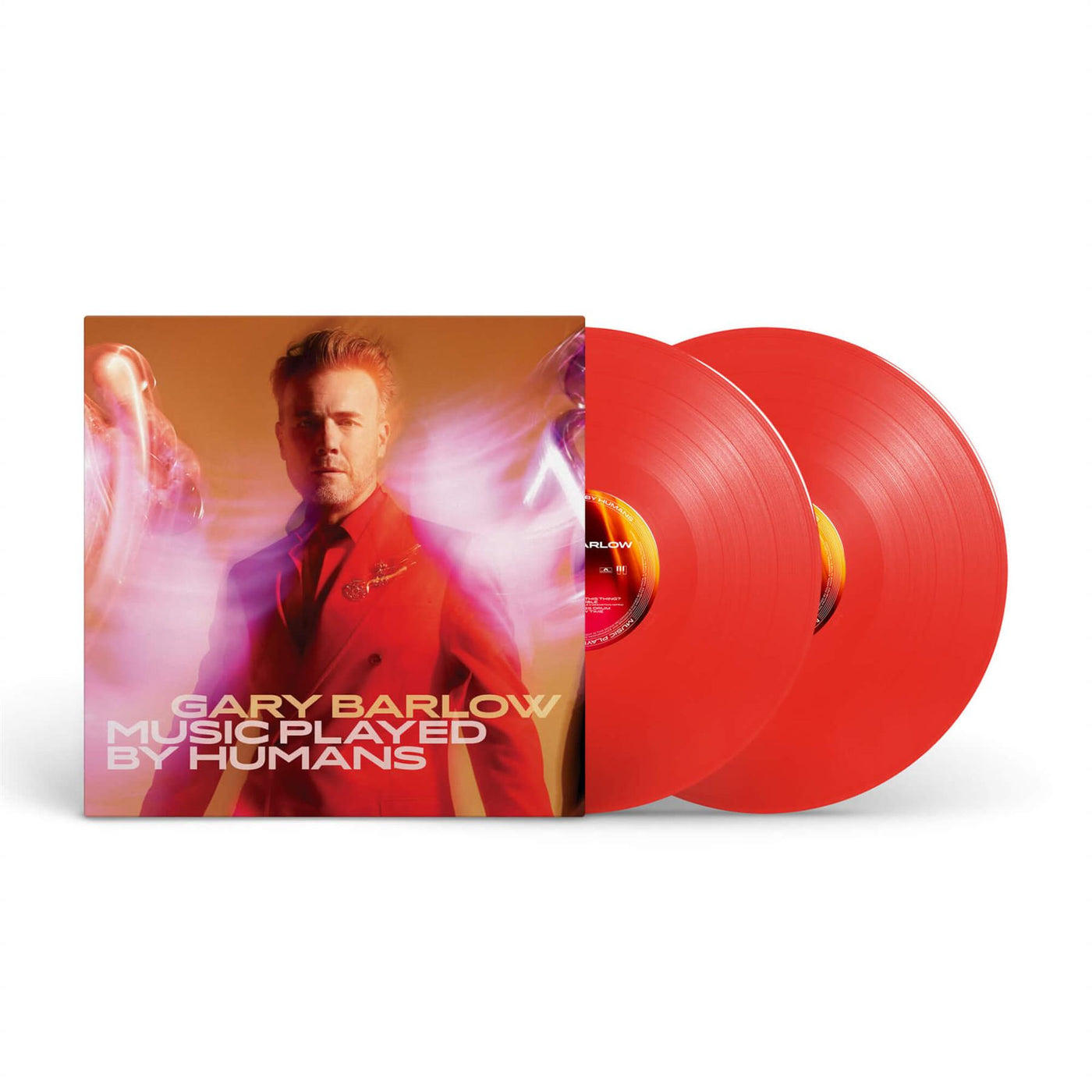 Gary Barlow - Music Played By Humans Deluxe Edition 2x Red Vinyl LP