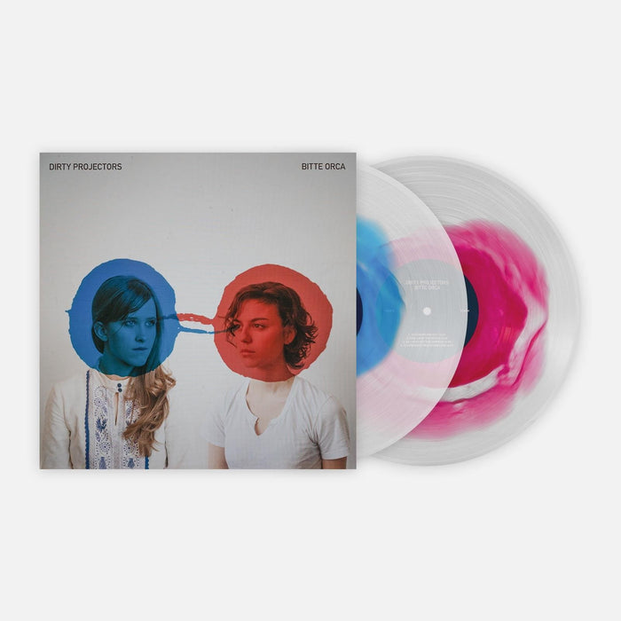 Dirty Projectors - Bitte Orca 2x Blue In Clear / Red In Clear Vinyl LP Reissue