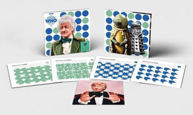 Doctor Who: The Jon Pertwee Collection - Jon Pertwee 4x Green & Blue Vinyl LP Boxset