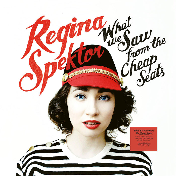 Regina Spektor - What We Saw from the Cheap Seats Translucent Red Vinyl LP Reissue