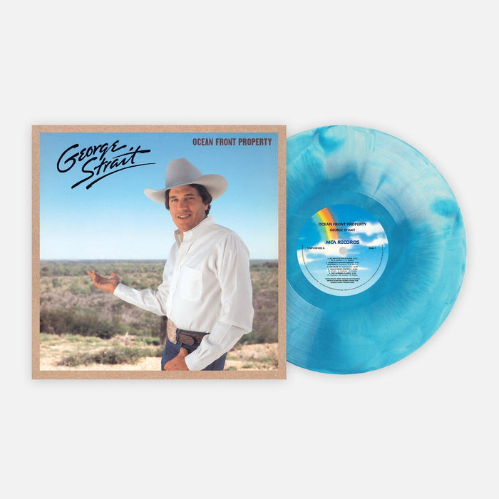 George Strait - Ocean Front Property Am I Blue Vinyl LP