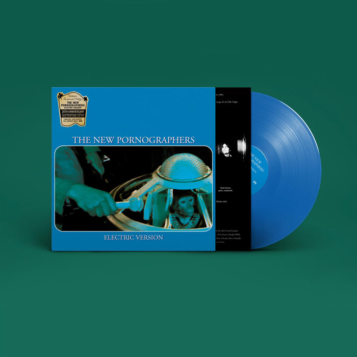 The New Pornographers - Electric Version 20th Anniversary Revisionist History Edition Blue Vinyl LP