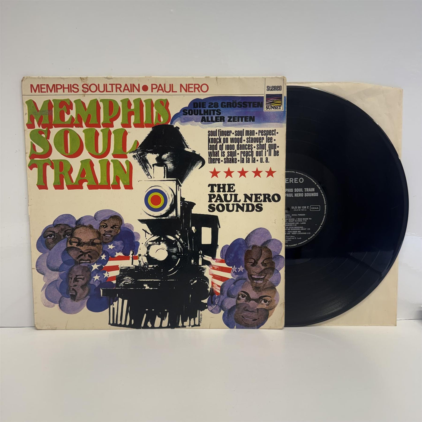 The Paul Nero Sounds - Memphis Soul Train Vinyl LP