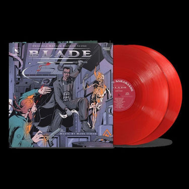 Blade - Original Motion Picture Score - Deluxe Edition - Mark Isham 2x Translucent Red Vinyl LP
