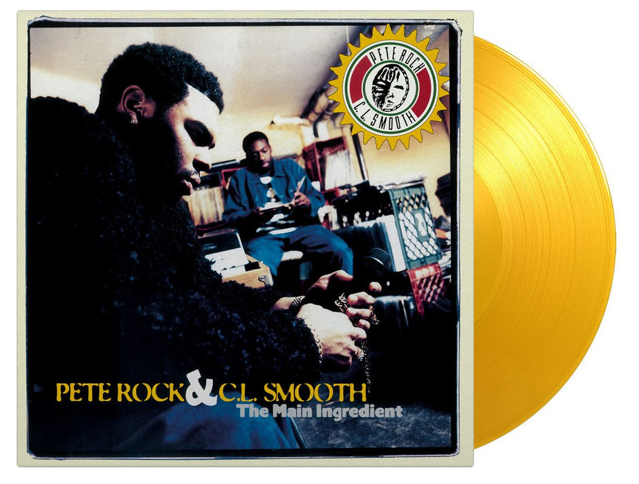 Pete Rock & CL Smooth - Main Ingredient Limited Edition 2x 180G Translucent Yellow Vinyl LP Reissue