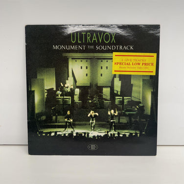 Ultravox - Monument The Soundtrack Vinyl LP