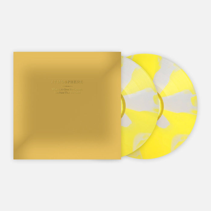 Atmosphere - When Life Gives You Lemons, You Paint That Shit Gold VMP 2x Yellow & White Cornetto Vinyl LP Reissue