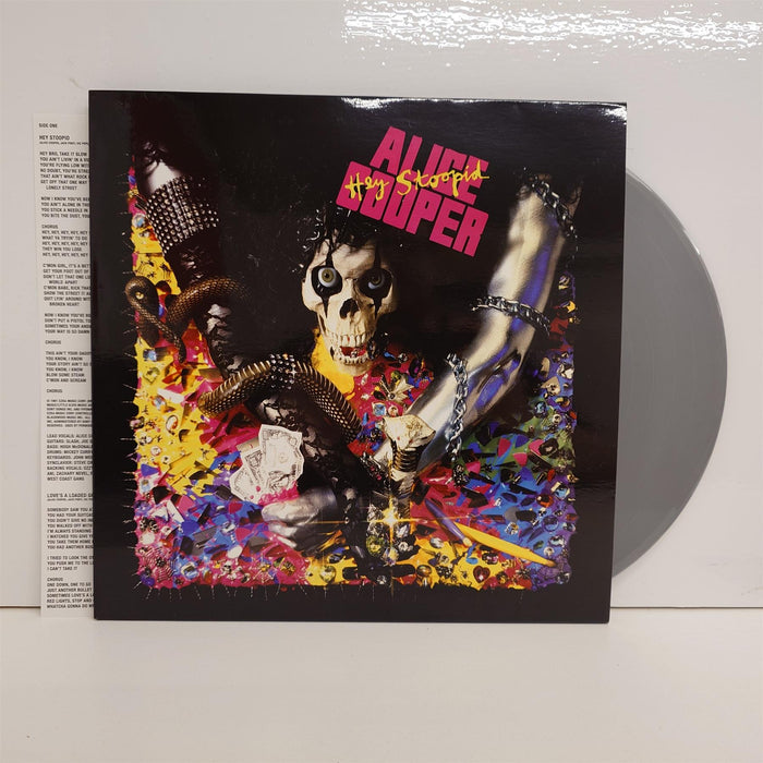 Alice Cooper - Hey Stoopid Limited Edition 180G Silver Vinyl LP Reissue