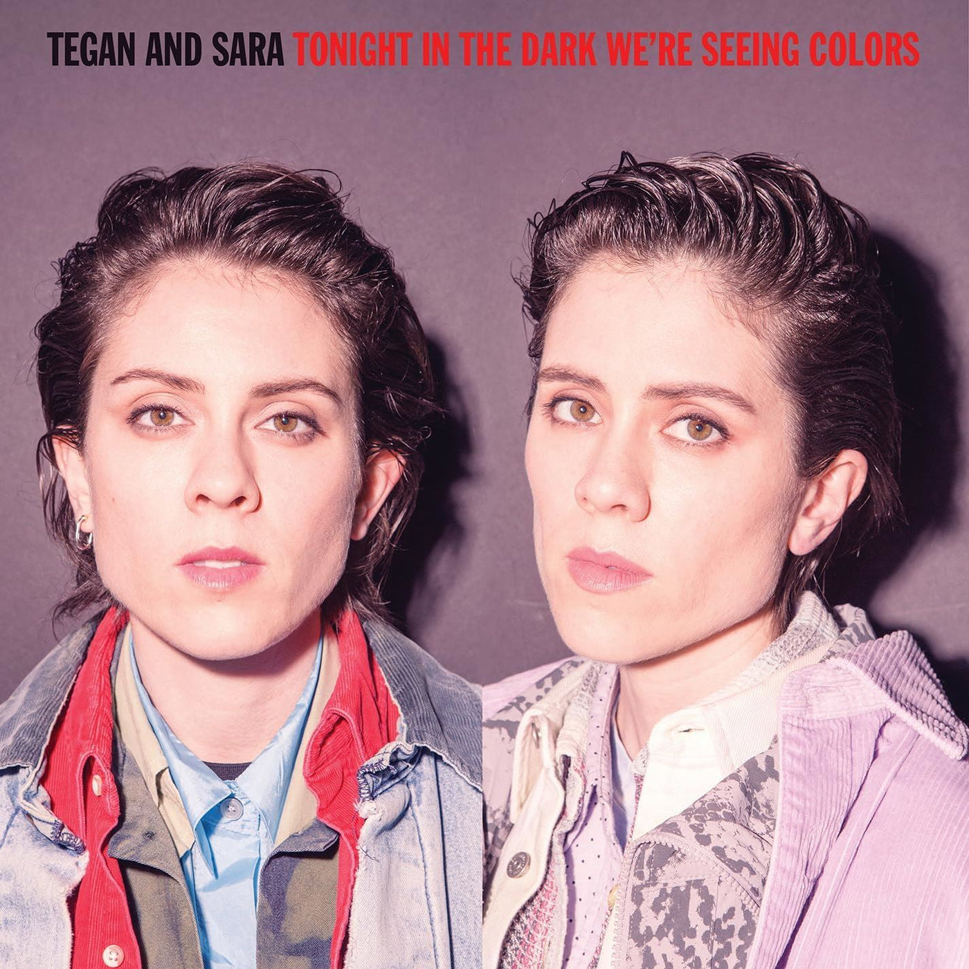 Tegan and Sara - Tonight In The Dark We're Seeing Colors Limited Edition Purple Splatter Vinyl LP