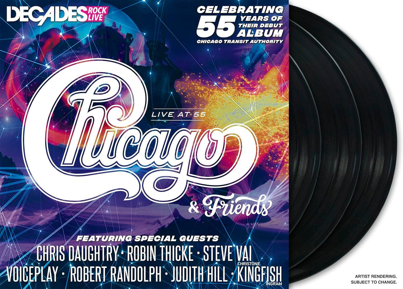 Chicago - Chicago & Friends: Live At 55 3x Vinyl LP