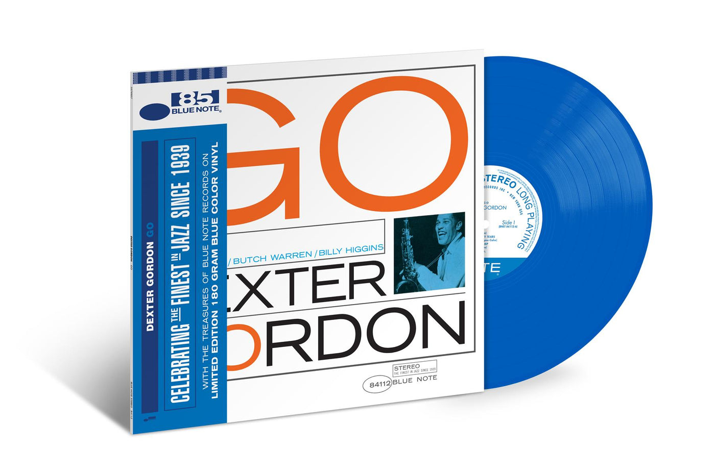 Dexter Gordon - Go! Indies Exclusive Blue Vinyl LP Reissue
