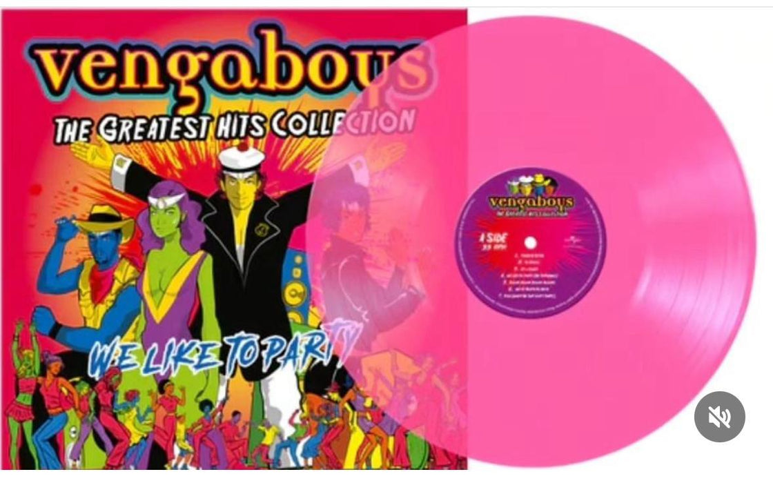 The Vengaboys - The Greatest Hits Collection Transparent Pink Vinyl LP