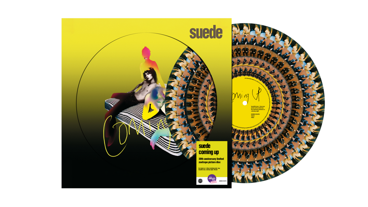 Suede - Coming Up National Album Day Zoetrope Vinyl LP Reissue