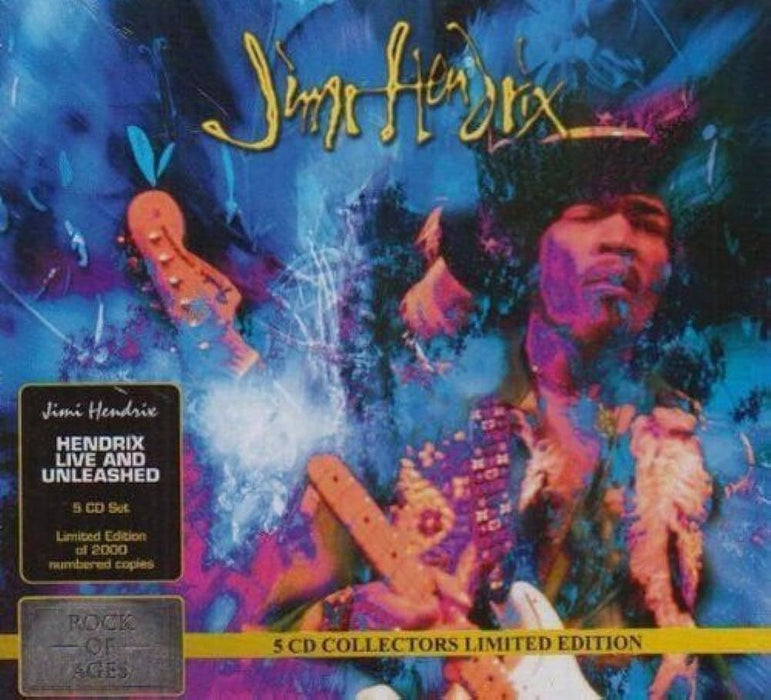 Jimi Hendrix - Live And Unleashed Limited Edition Numbered 5CD Set