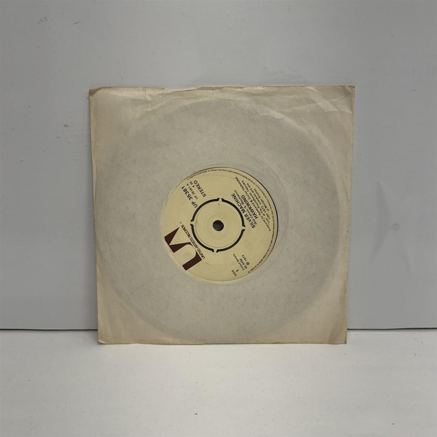 Hawkwind - Silver Machine / Seven By Seven 7" Vinyl Single