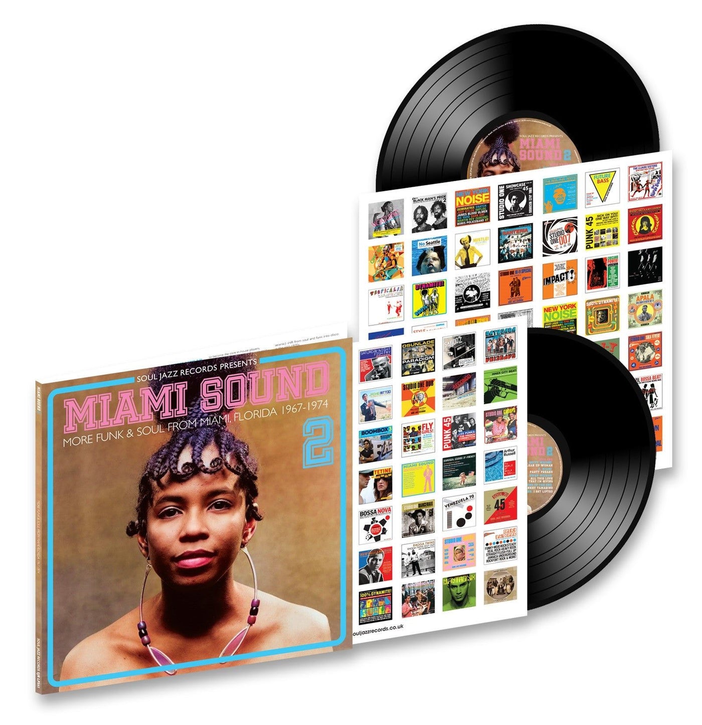 Soul Jazz Records Presents: Miami Sound 2 - More Funk & Soul From Miami, Florida 1967-74 - V/A 2x Vinyl LP