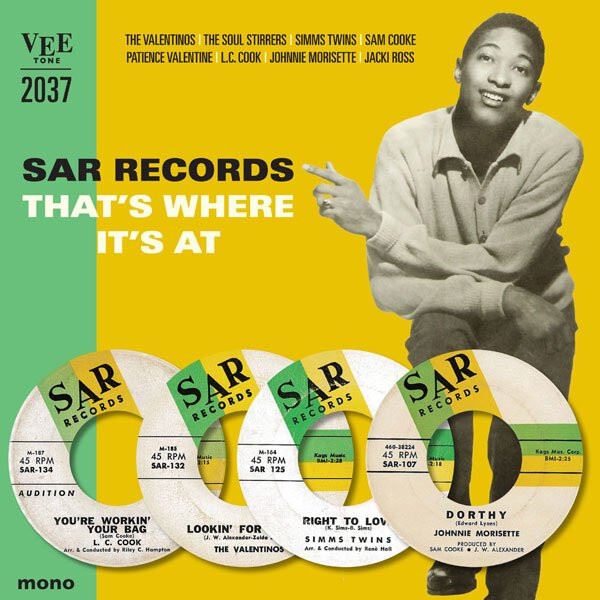 SAR Records That's Where It's At - V/A 10" Vinyl LP Mono