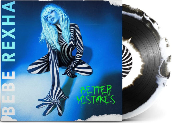 Bebe Rexha - Better Mistakes Limited Edition Black & White Swirl Vinyl LP