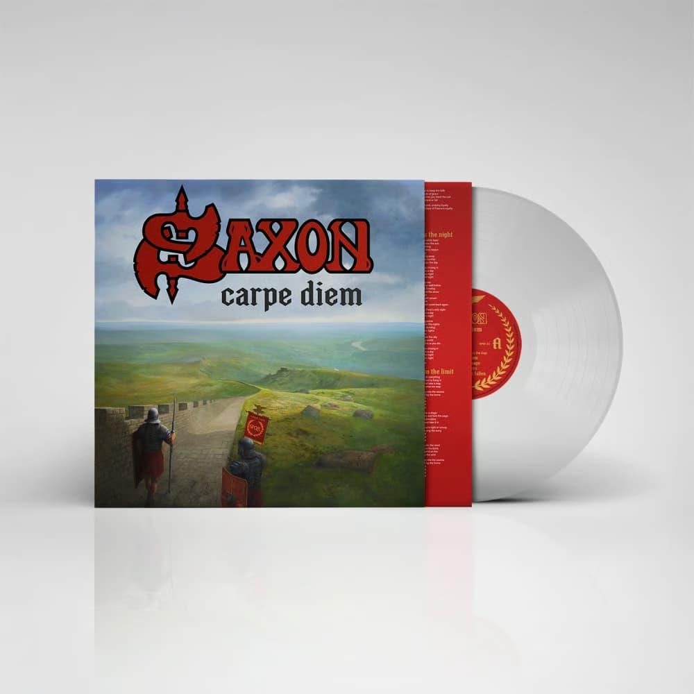 Saxon - Carpe Diem Clear Vinyl LP