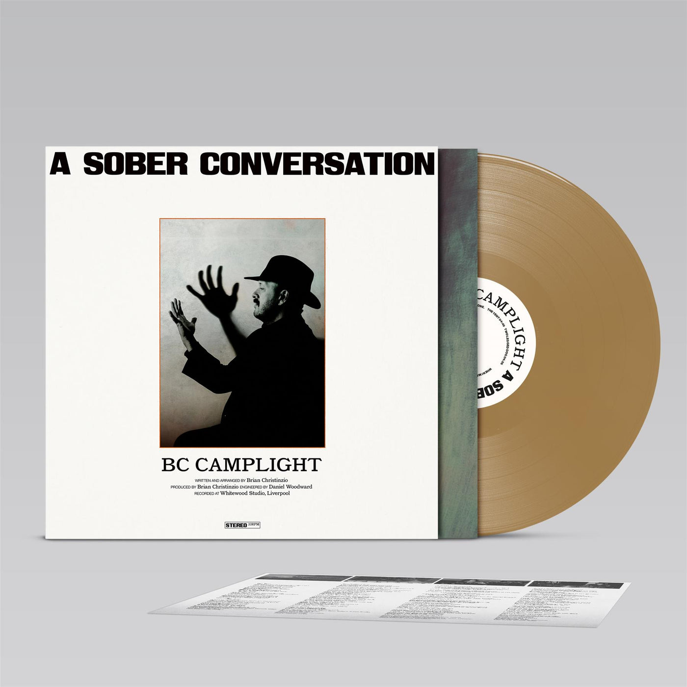 BC Camplight - A Sober Conversation Gold Vinyl LP