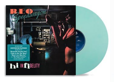 REO Speedwagon - Hi Infidelity Sea Glass Vinyl LP Reissue