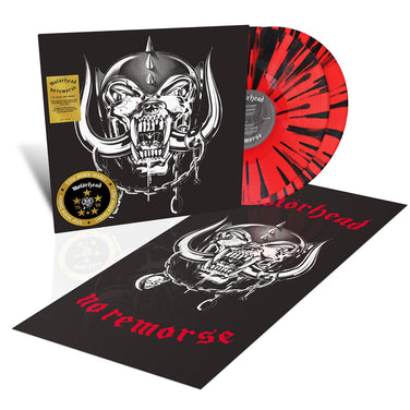 Motorhead - No Remorse 50th Anniversary 2x Red & Black Splatter Vinyl LP