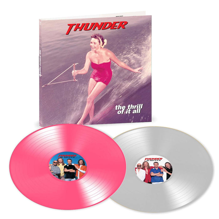 Thunder - The Thrill Of It All (Expanded) Limited Edition 2x Pink / Clear Vinyl LP