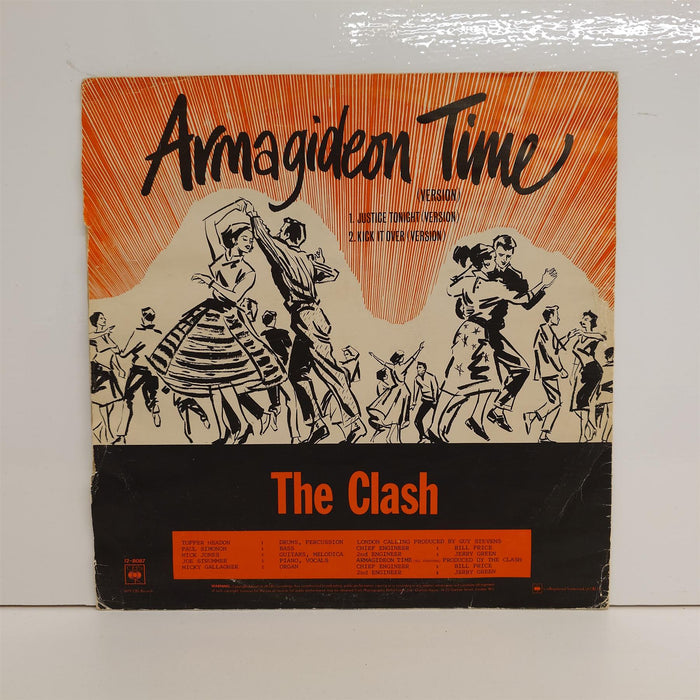 The Clash - London Calling And Armagideon Time 12" Vinyl Single