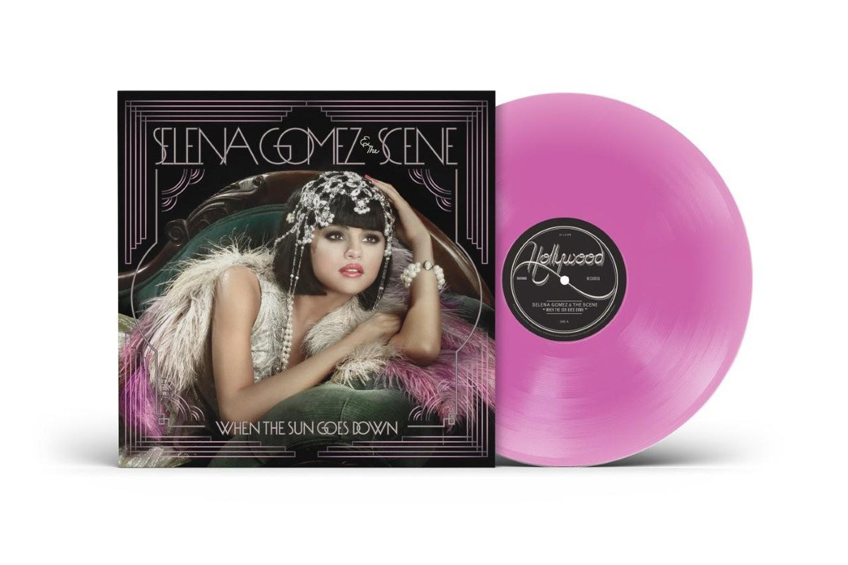 Selena Gomez & The Scene - When the Sun Goes Down Violet Vinyl LP Reissue
