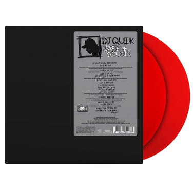 DJ Quik - Safe + Sound  30th Anniversary Edition 2x 180G Translucent Red Vinyl LP Reissue