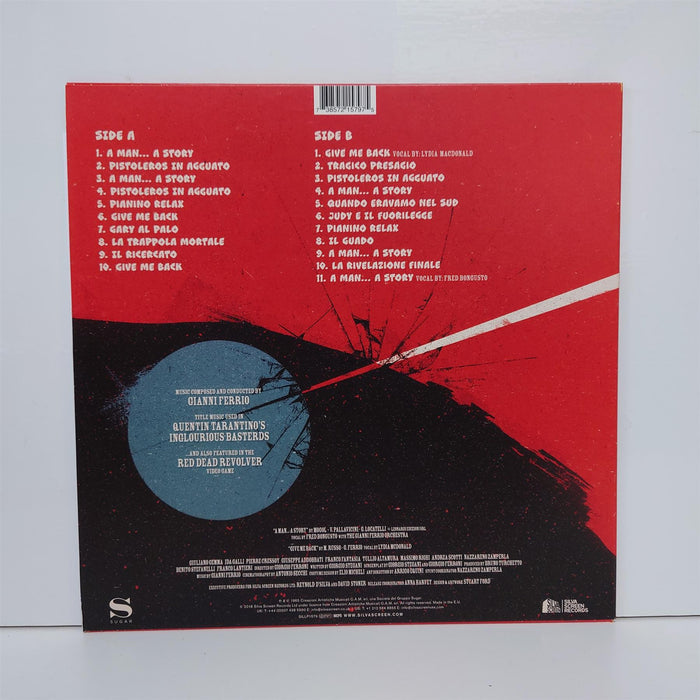 Un Dollaro Bucato (One Silver Dollar) - Gianni Ferrio Limited Edition Silver & Red Vinyl LP