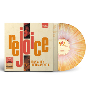 Tony Allen & Hugh Masekela - Rejoice Orange, White & Pink Splatter Vinyl LP Reissue