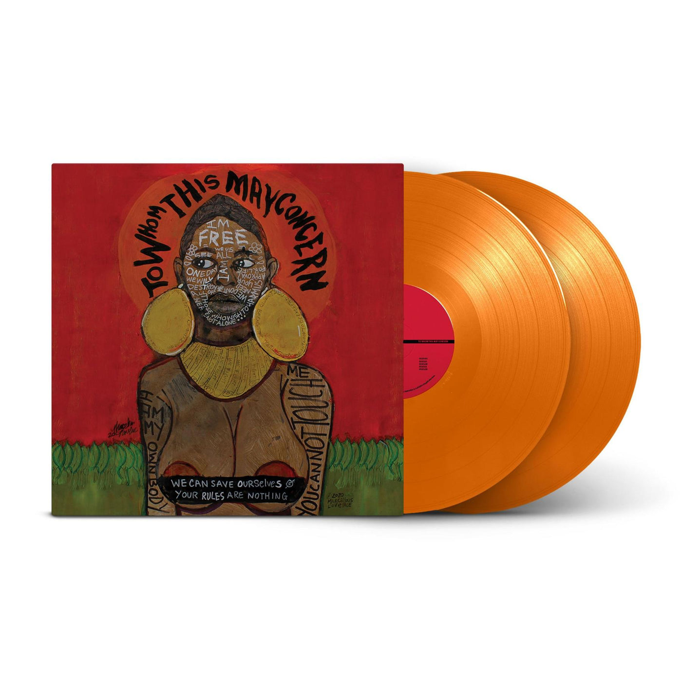 Jill Scott - To Whom This May Concern 2x Orange Vinyl LP Reissue
