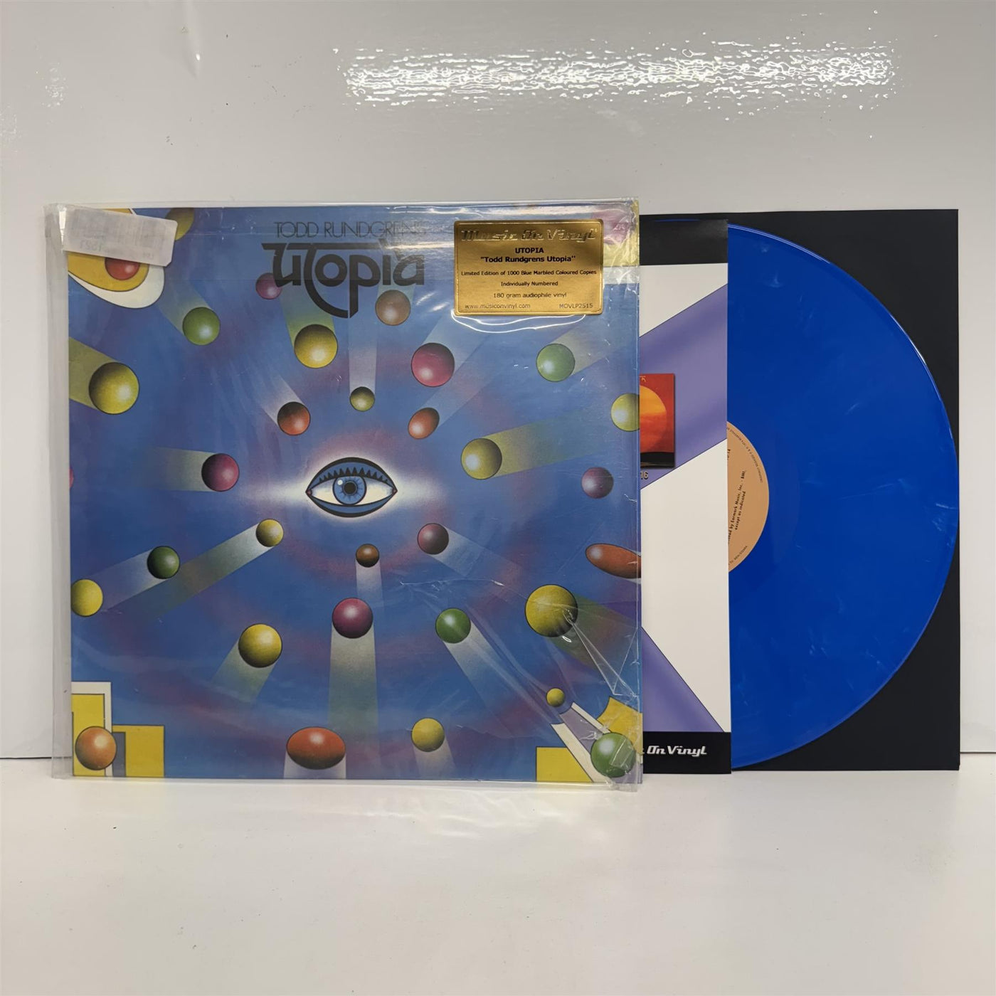 Todd Rundgren's Utopia - Todd Rundgren's Utopia Limited Edition 180G Blue Marbled Vinyl LP